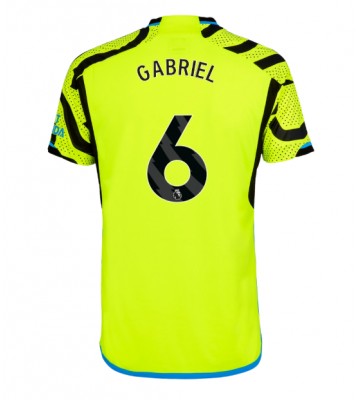 Arsenal Gabriel Magalhaes #6 Udebanetrøje 2023-24 Kort ærmer